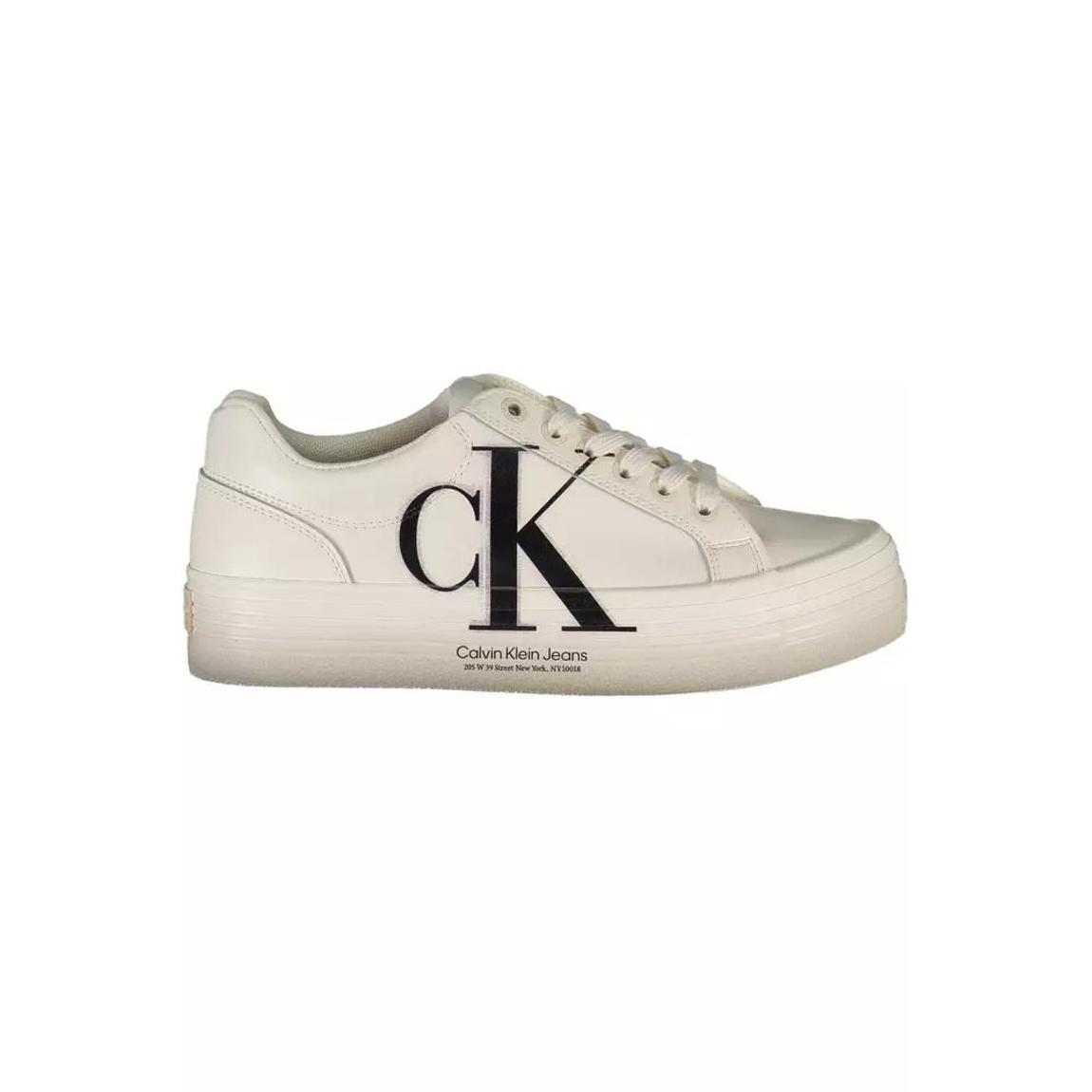 CK Platform Sneaker Casual Comfort Wo - White main product photo