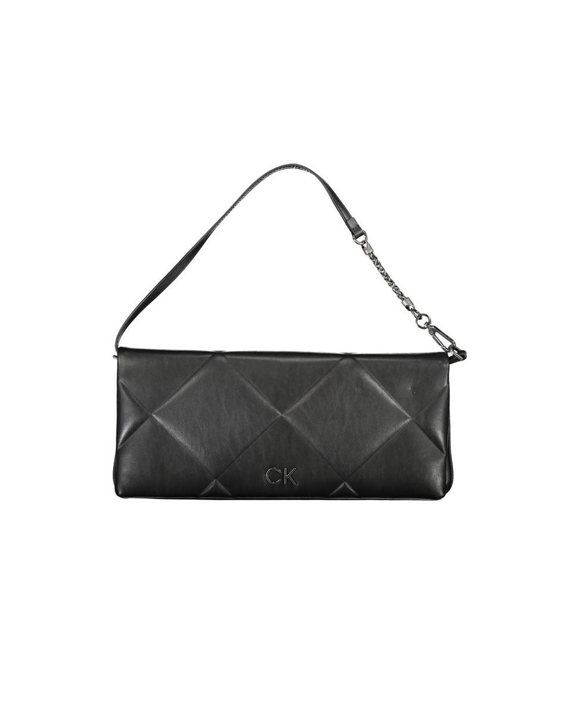 Quilted Chain Bag - Black Handbags main product photo