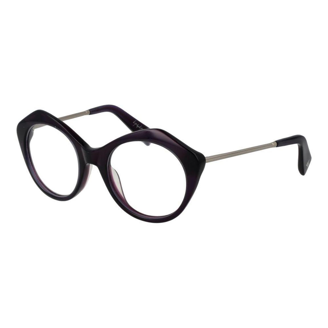 Round Full-Rim Optical Frames with Metal & Plastic Material Wo - main product photo
