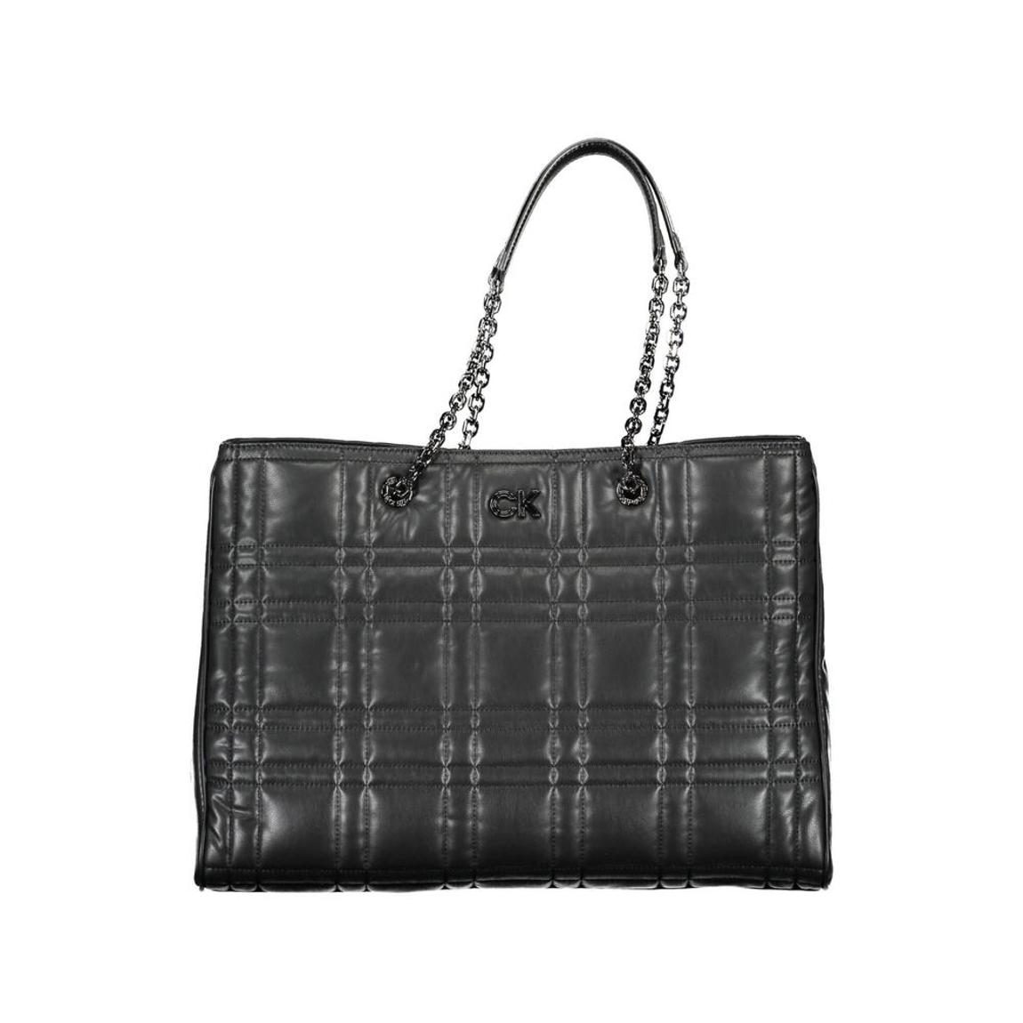 Chain Quilted Tote K60K608766 Wo - Black Handbags main product photo