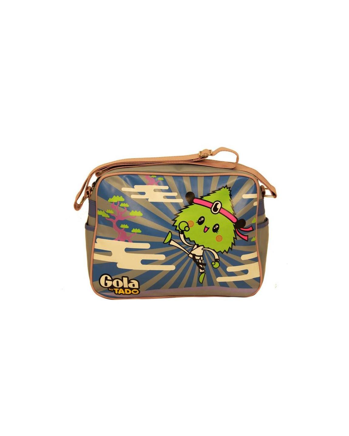 Kids Karate Design Crossbody Bag - Light Blue Handbags main product photo