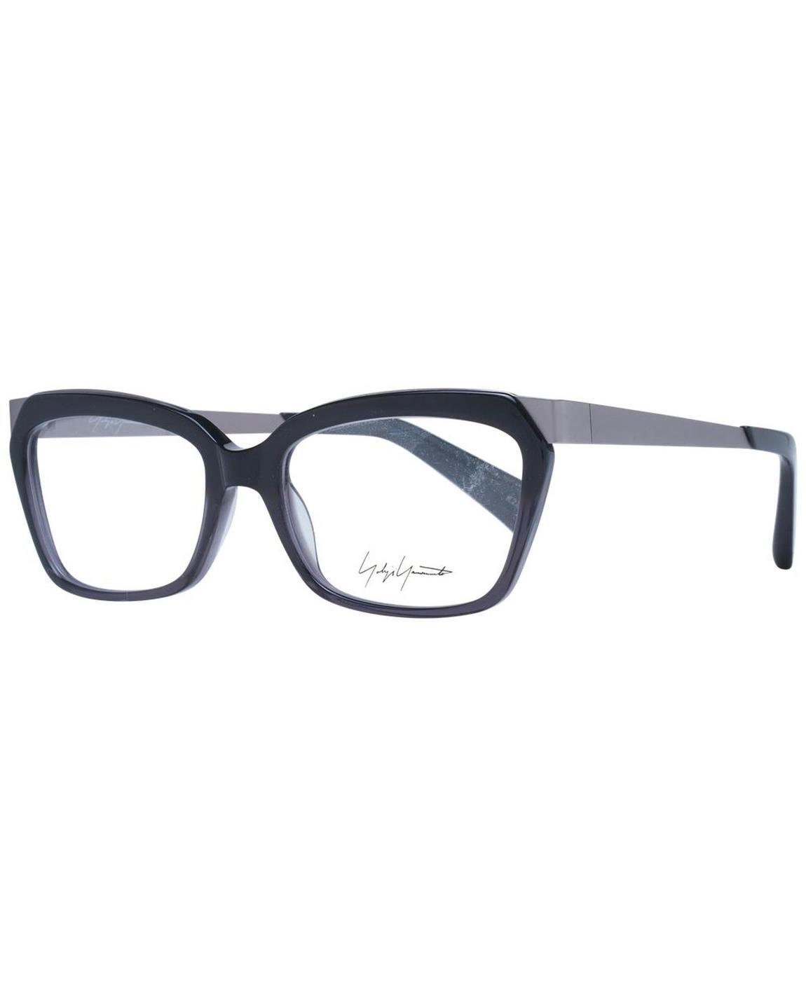 Yohji Yamamoto Square Eyeglass Frames Wo - Black main product photo