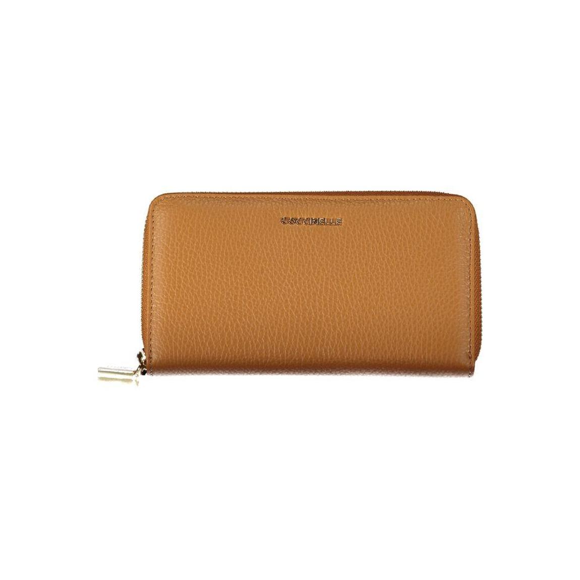 Coccinelle E020151001 Zip Wallet Wo - Brown main product photo