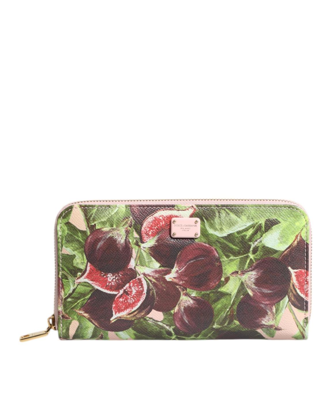 Fig Print ZipAround Wallet Wo - Multicolor main product photo