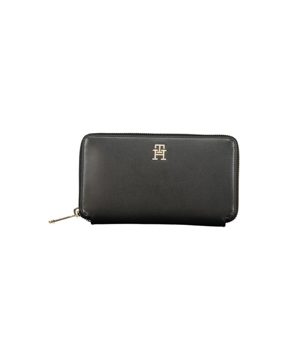 ZipAround Wallet TH Monogram Wo - Black main product photo