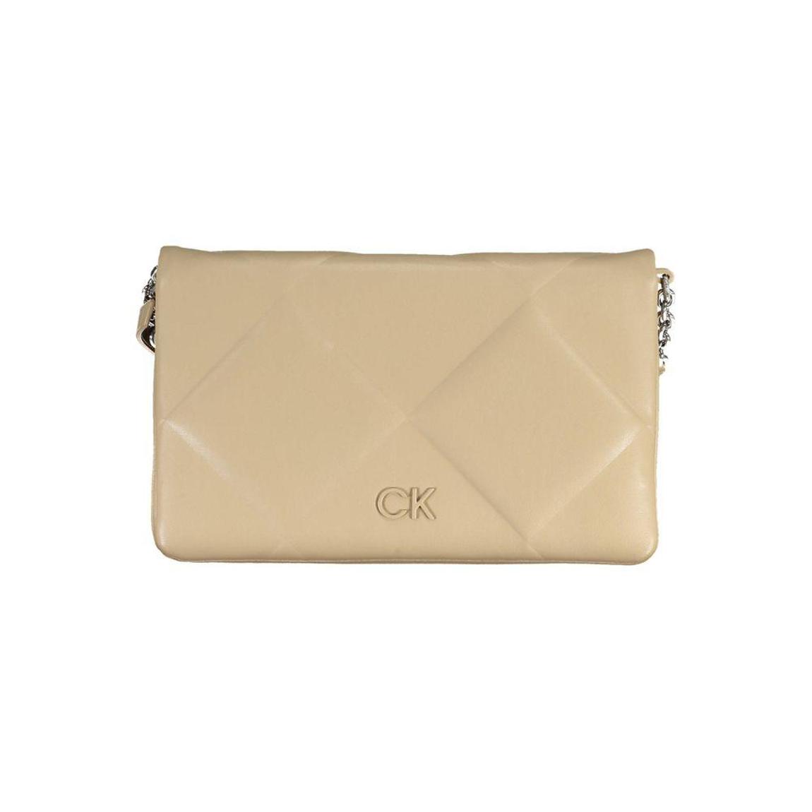 Chain Wallet Quilted Style Wo - Beige Handbags main product photo
