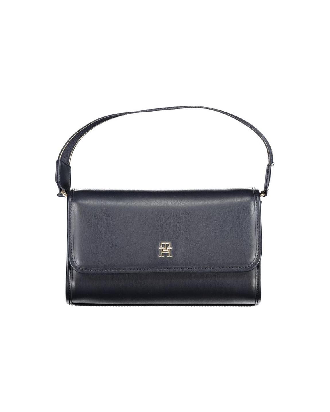 Julia Shoulder Bag Navy Leather Wo - Blue Handbags main product photo