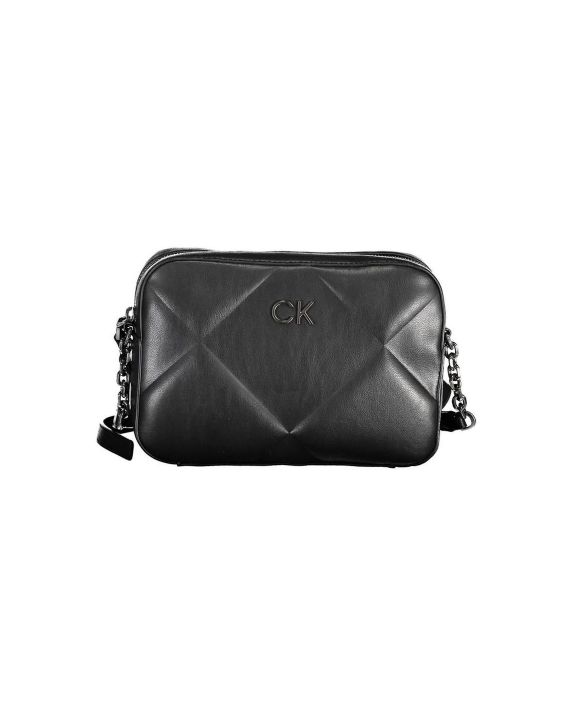 Quilted Crossbody Bag Chain Strap K60K608796 Wo - Black Handbags main product photo