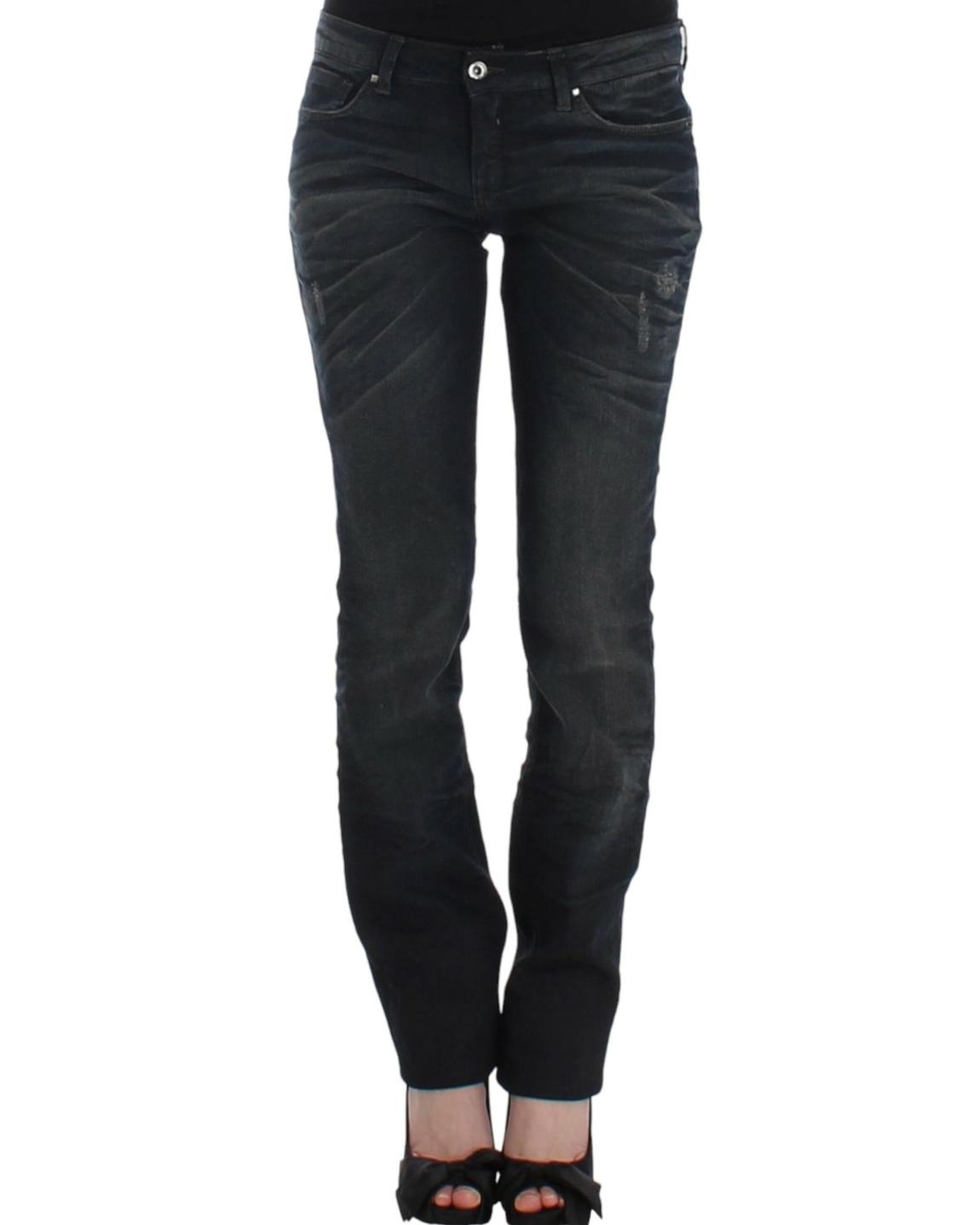 Costume National Slim Fit Jeans Wo - Blue Jeans main product photo