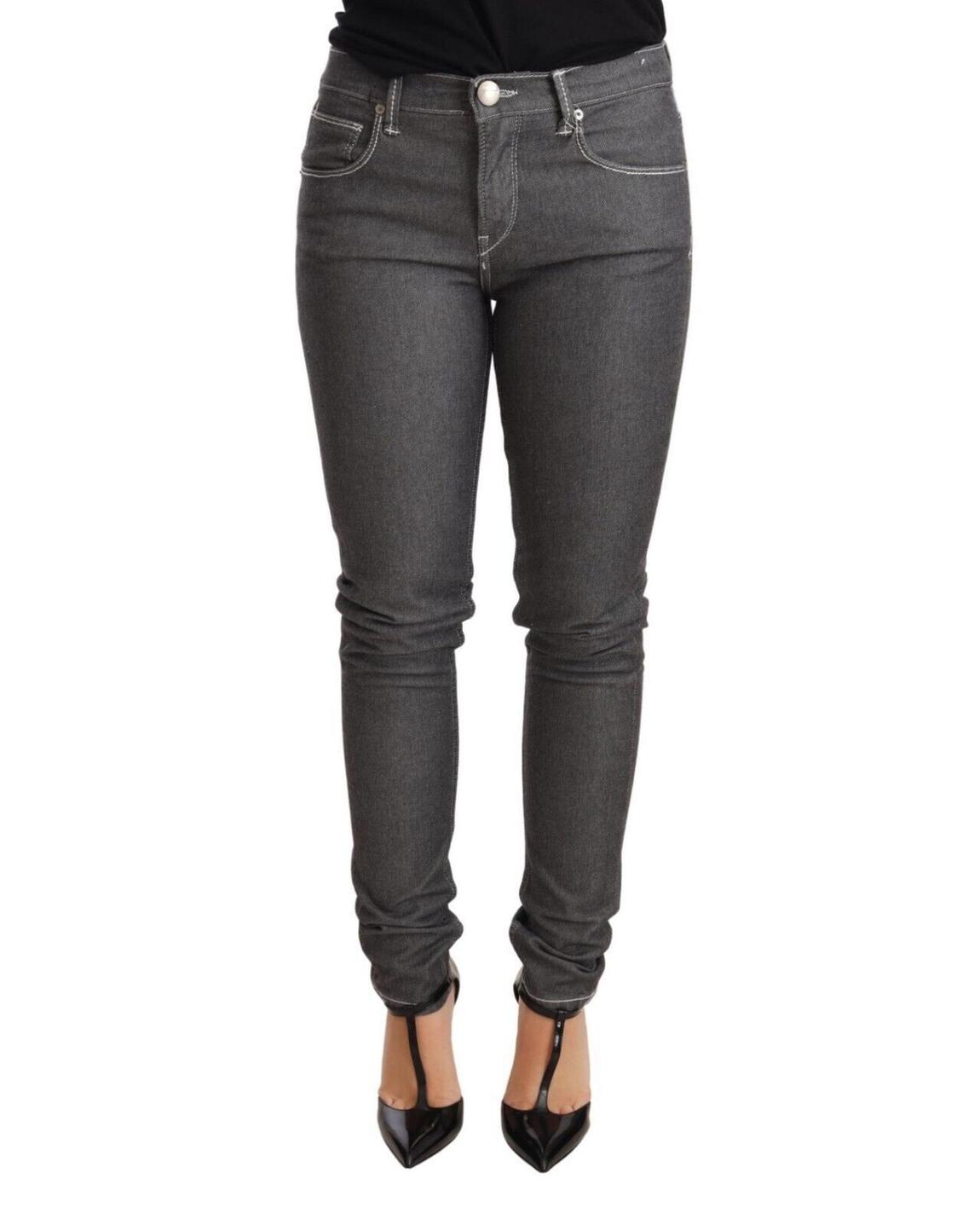 Acht Skinny Jeans Grey Wo - Gray Jeans main product photo