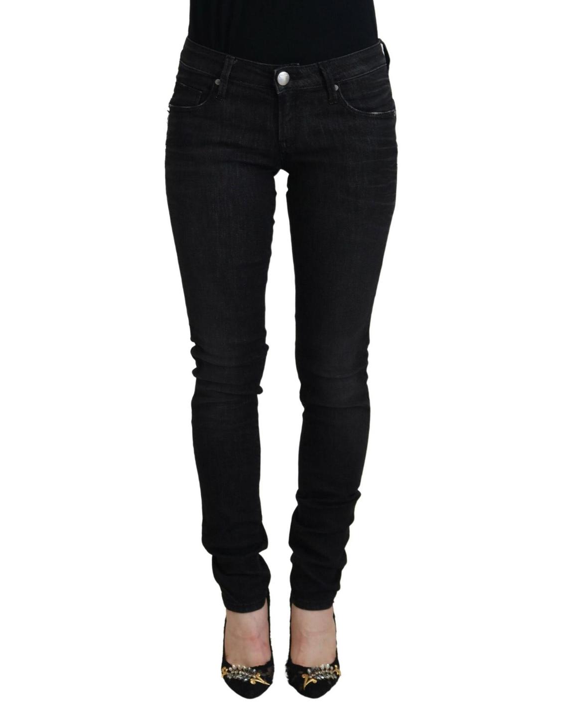 Acht Skinny Jeans Wo - Black Jeans main product photo