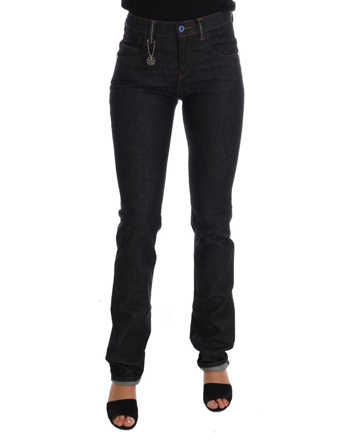 Costume National Super Slim Jeans Wo - Blue Jeans main product photo
