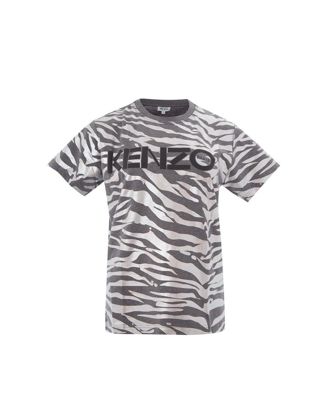Zebra Print Tee Model FA65TS0304XA Wo - Multicolor Tops main product photo