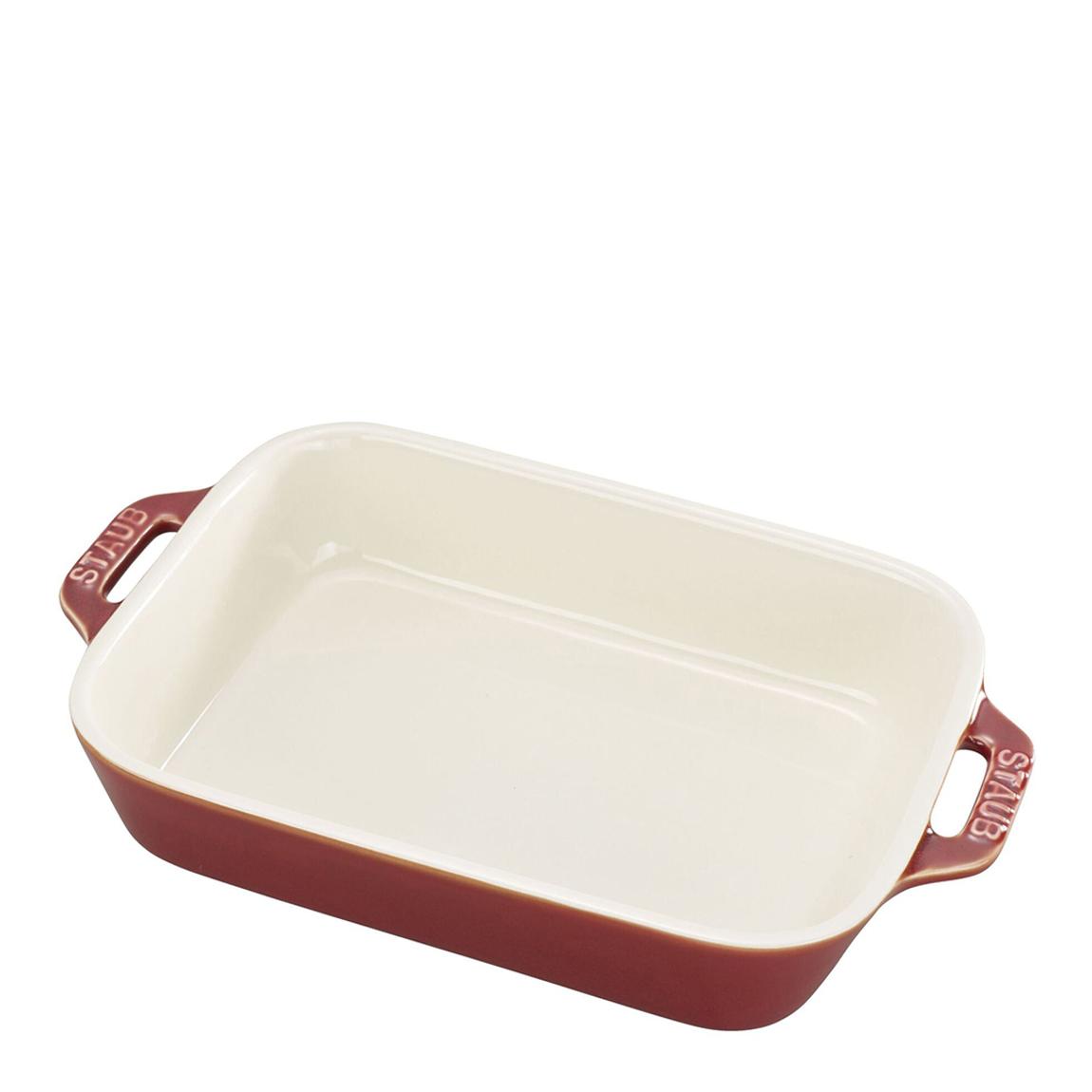 Ancient Copper Rectangular Ceramic Oven Dish, 20x16cm main product photo