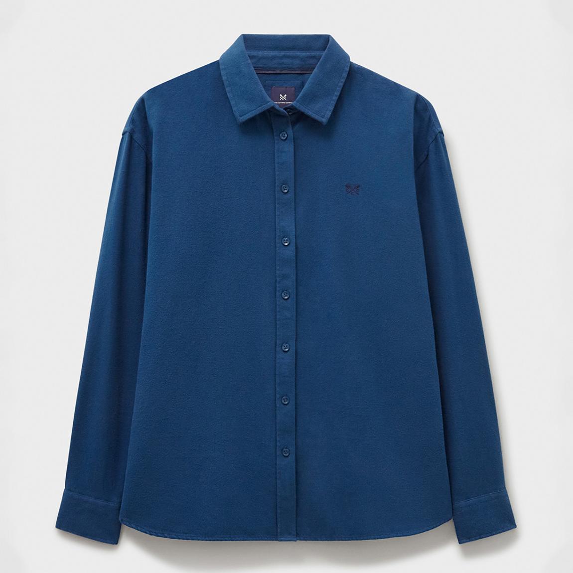 Teal Relaxed Fit Flannel Cotton Shirt main product photo