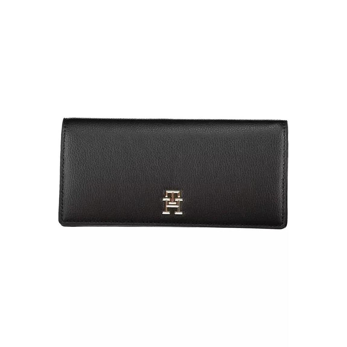 Wallet TH Monogram Wo - Black Wallets main product photo