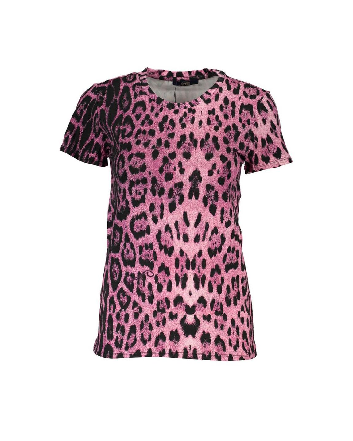Leopard Print TShirt CA26797 Wo - Pink T-Shirts main product photo