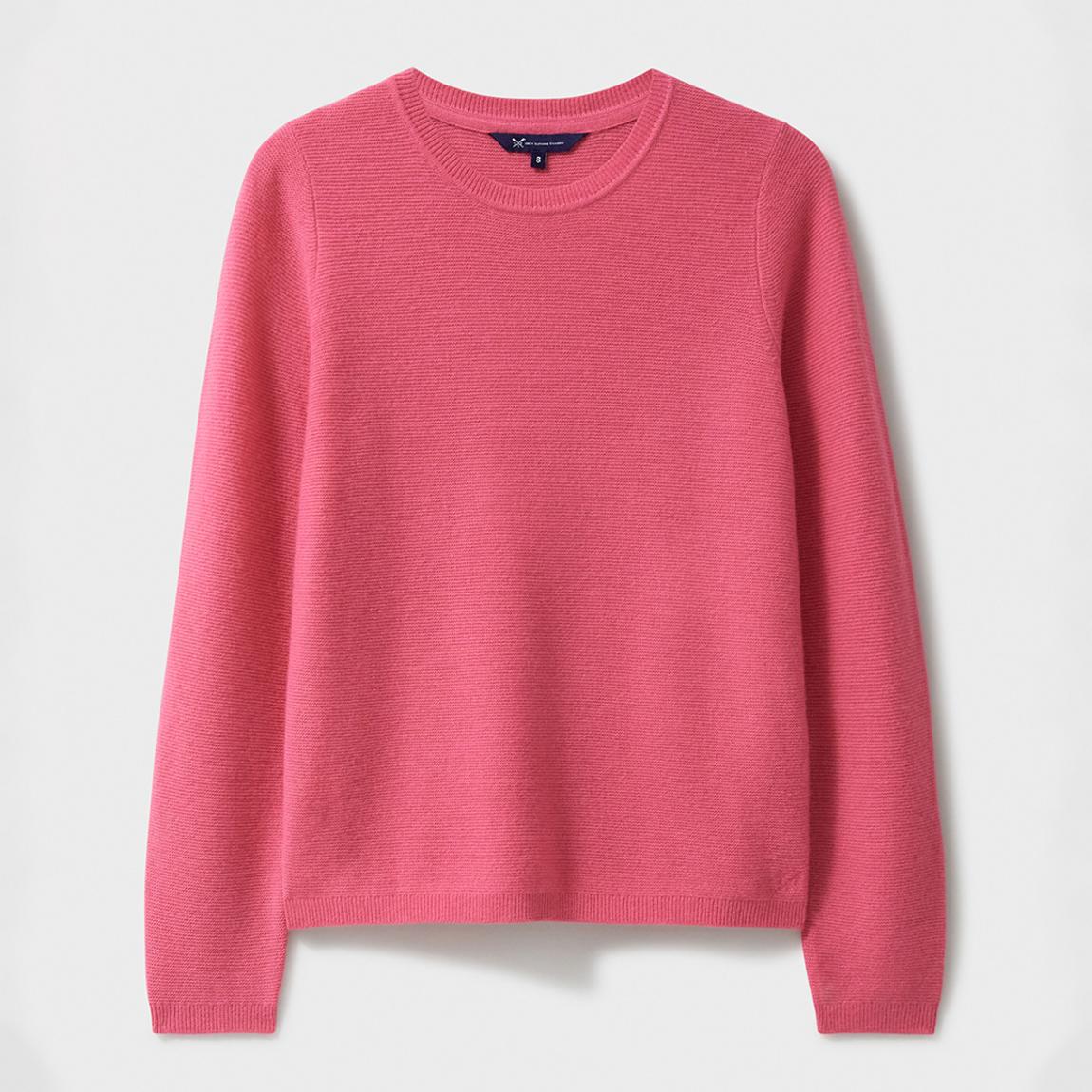 Pink Harmony Merino Wool Blend Sweatshirt main product photo