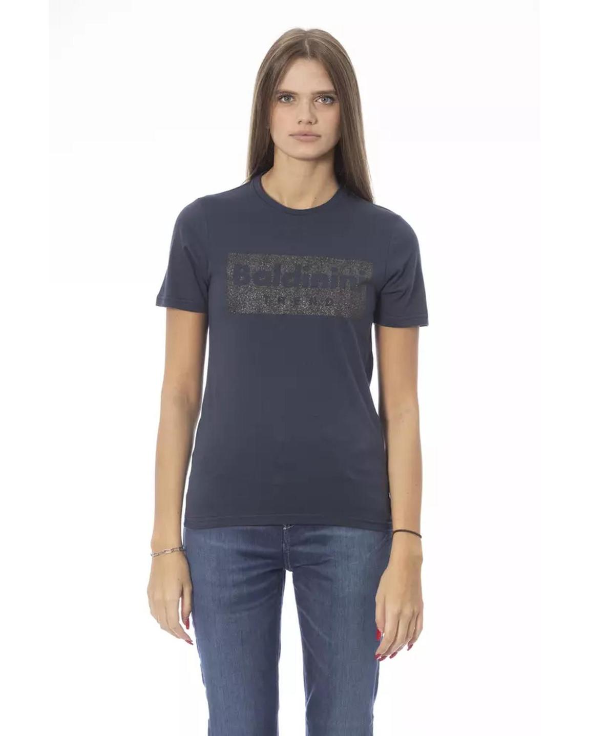 Short Sleeve Crew Neck Tee Wo - Blue T-Shirts main product photo