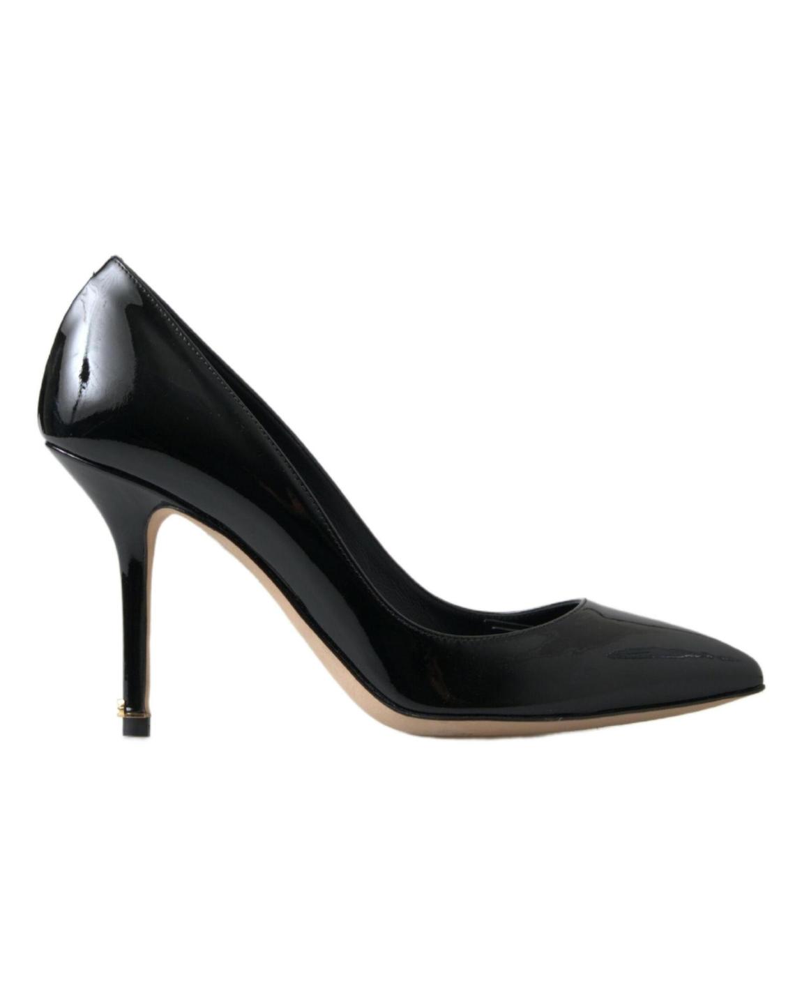 Classic Pumps Patent Leather Heels Wo - Black main product photo