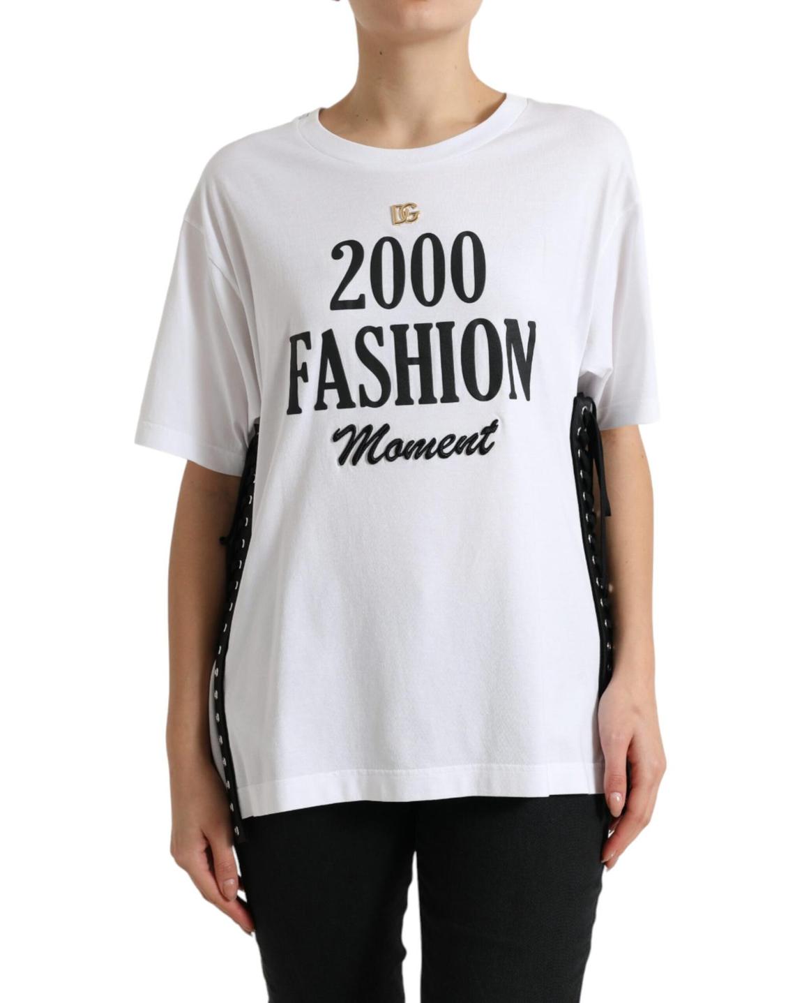 2000 Fashion Mot TShirt Wo - White T-Shirts main product photo