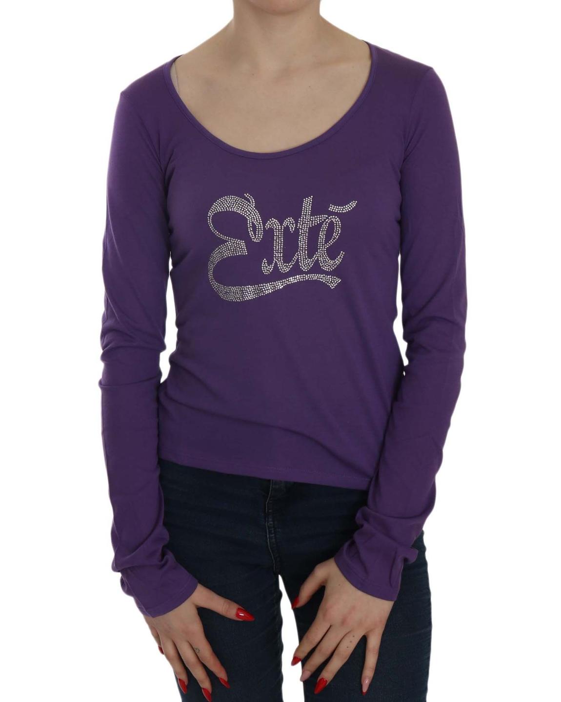 Exte TSH3908 Long Sleeve TShirt Wo - Purple T-Shirts main product photo