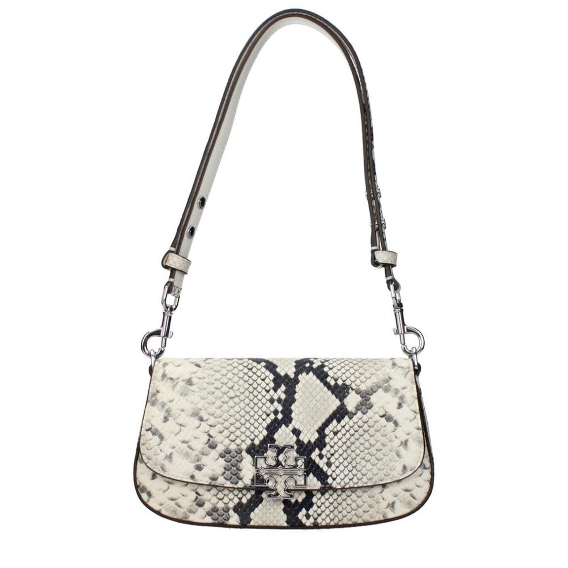Leather Shoulder Bag with Adjustable and Removable Handles Wo - main product photo