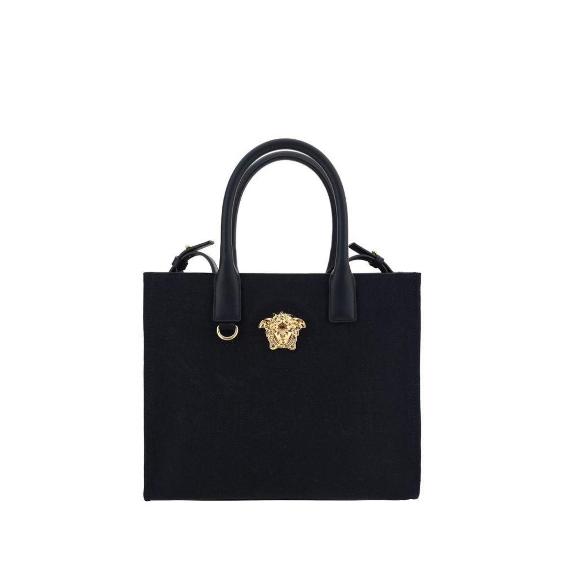 La Medusa Small Tote Wo - Black Shoulder Bags main product photo