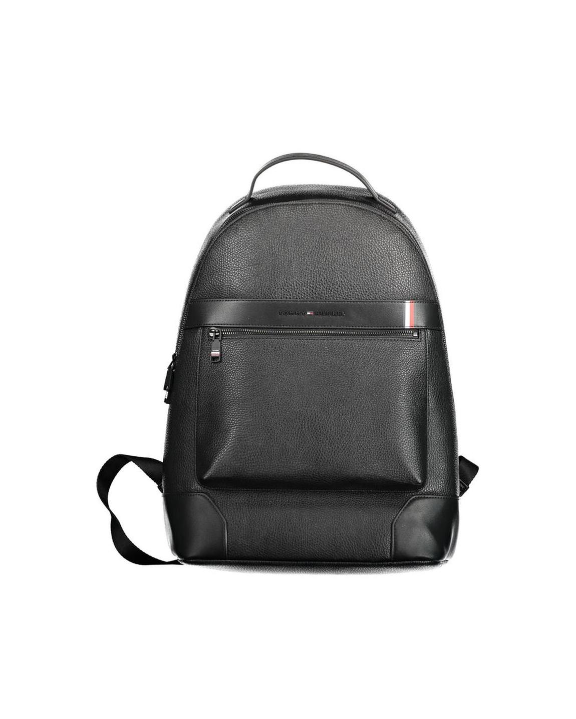 Pebbled Leather Backpack AM0AM07871 - Black main product photo