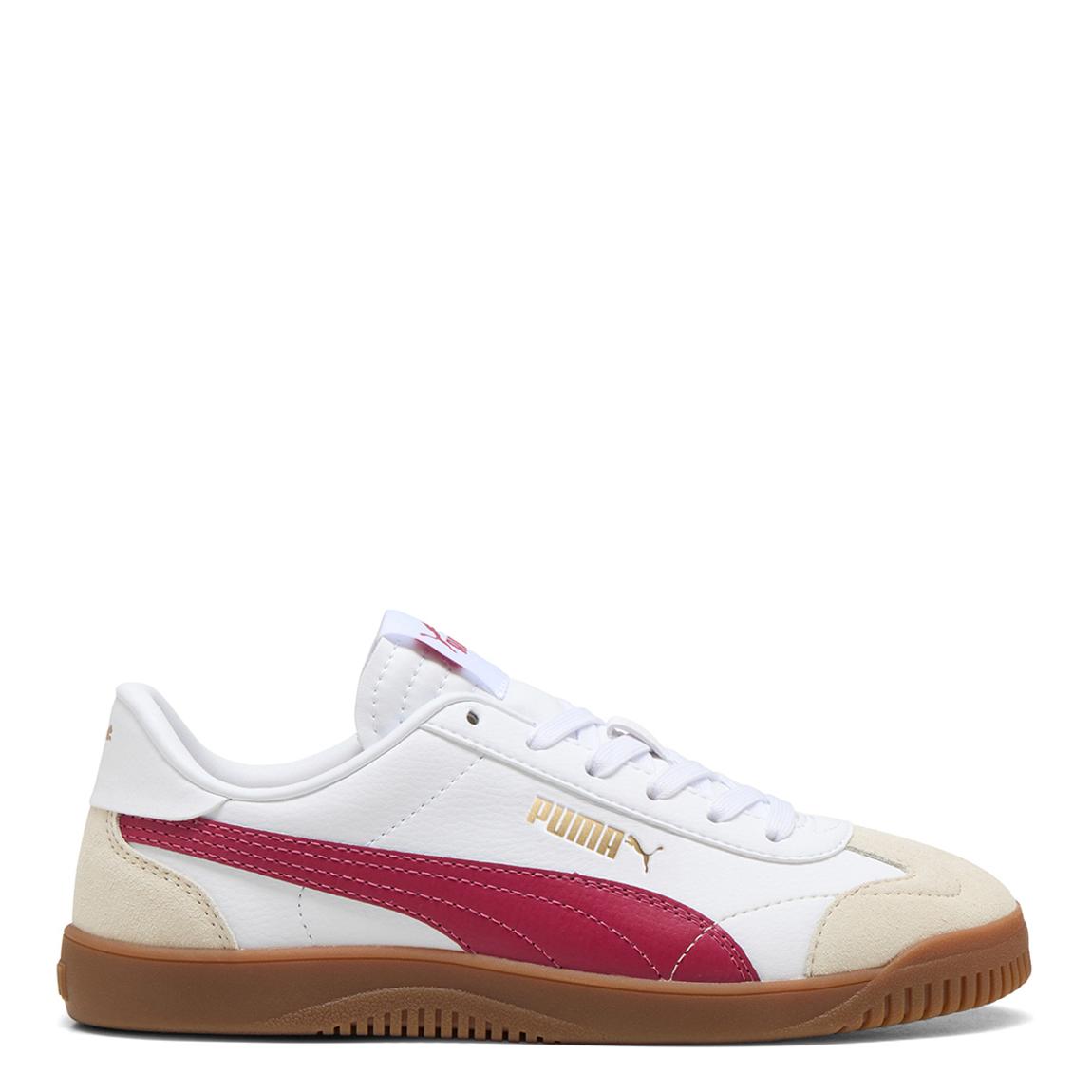 Women's White/Red Club 5v5 Trainers main product photo
