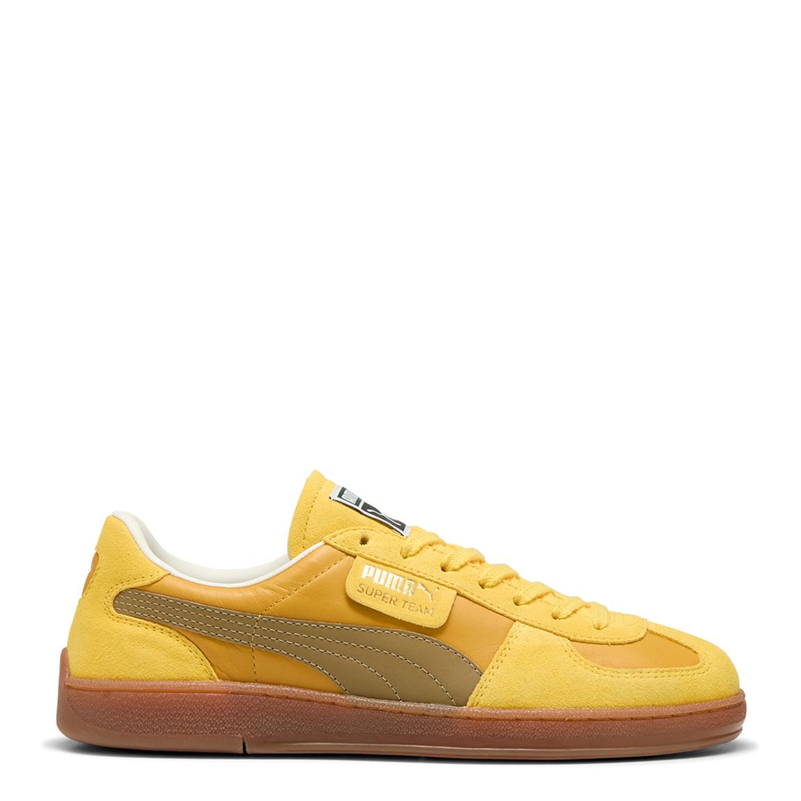 Unisex Yellow/Khaki Super Team Summer Trainers main product photo