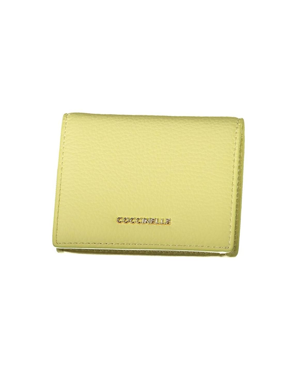 Coccinelle E1CF802002 Pastel Yellow Wallet Wo main product photo