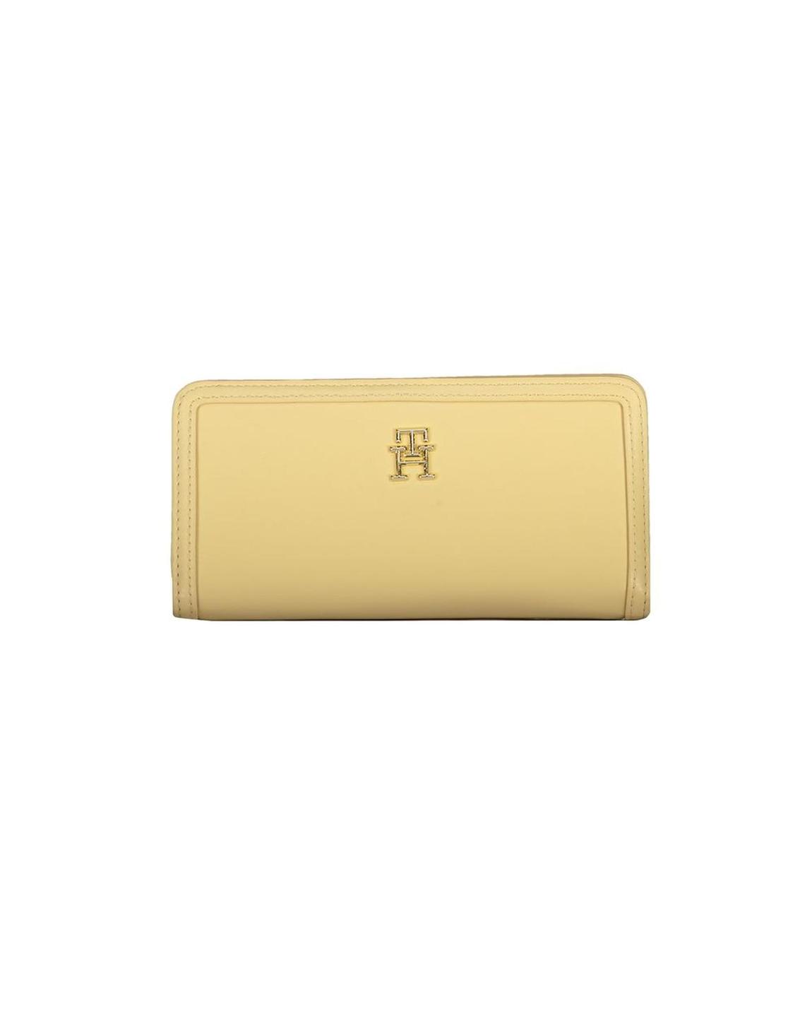 TH Monogram Leather Wallet Wo - Beige main product photo