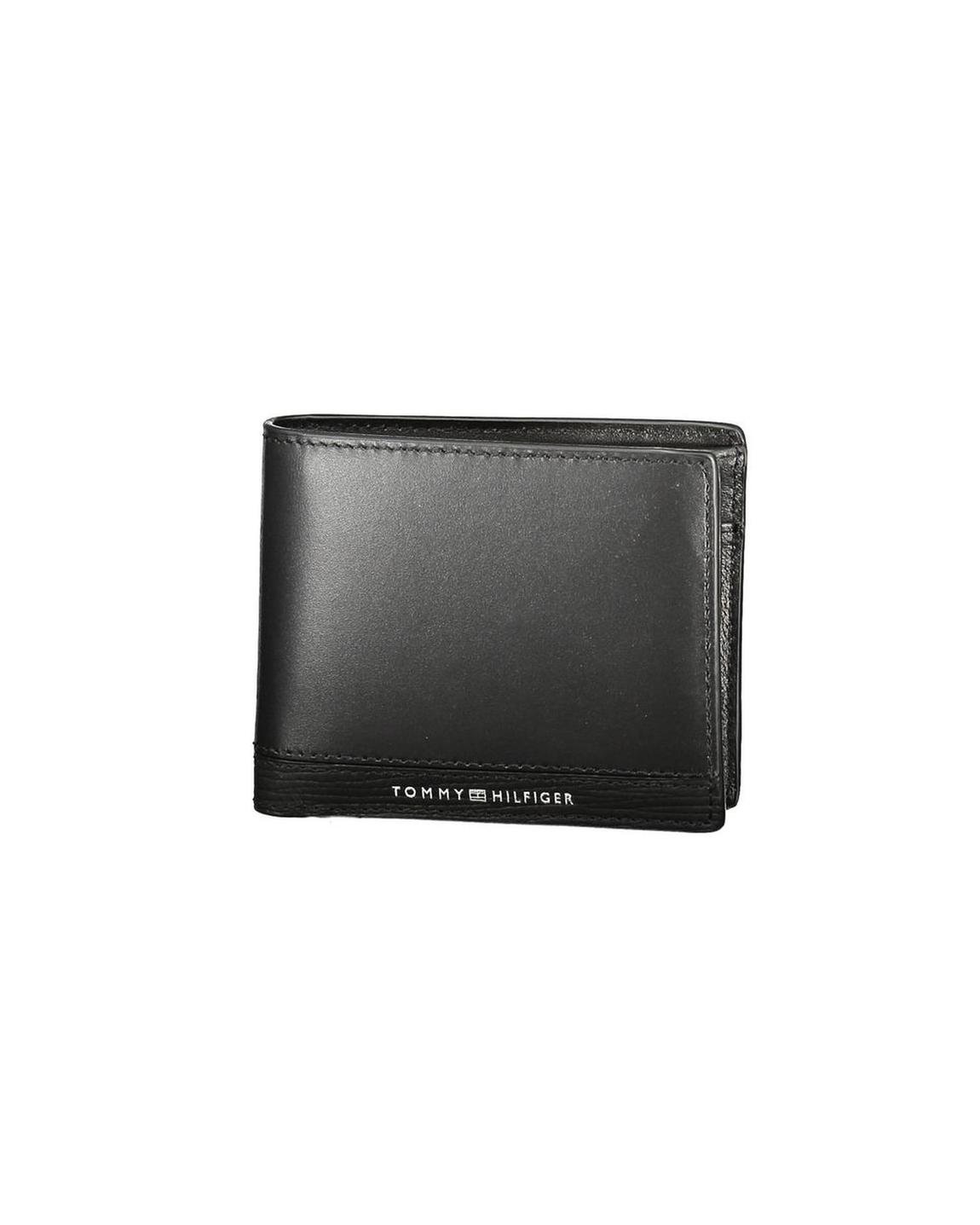 Leather Wallet Classic Design - Black main product photo