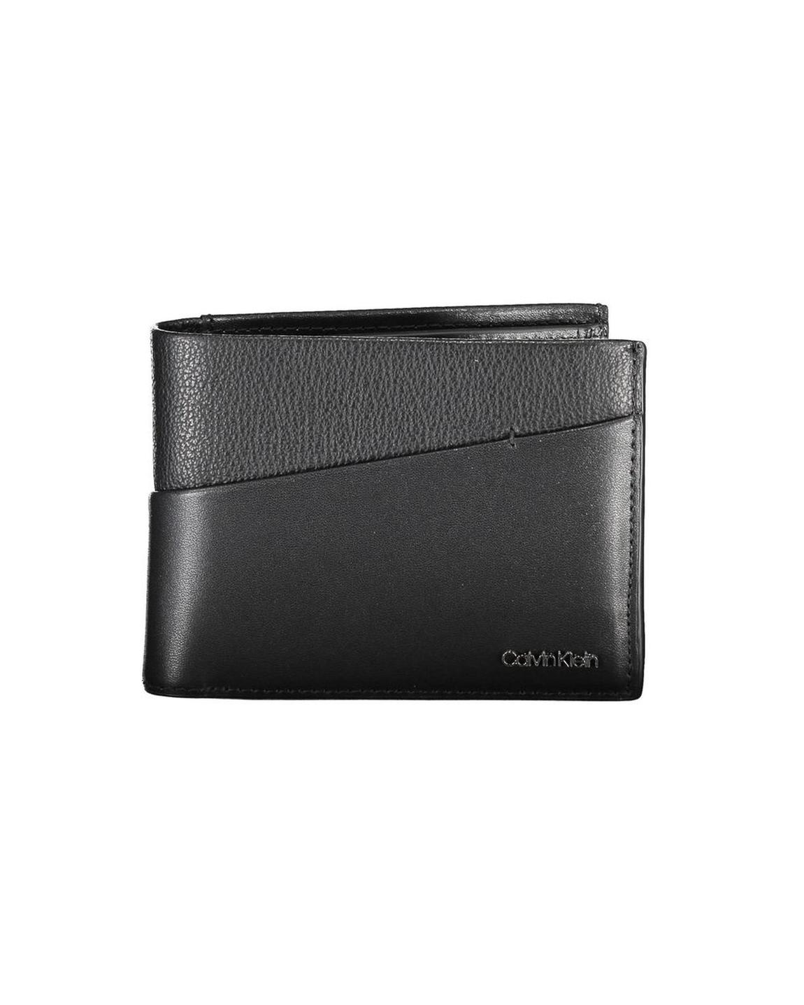 Bifold Wallet Leather Wallet - Black main product photo