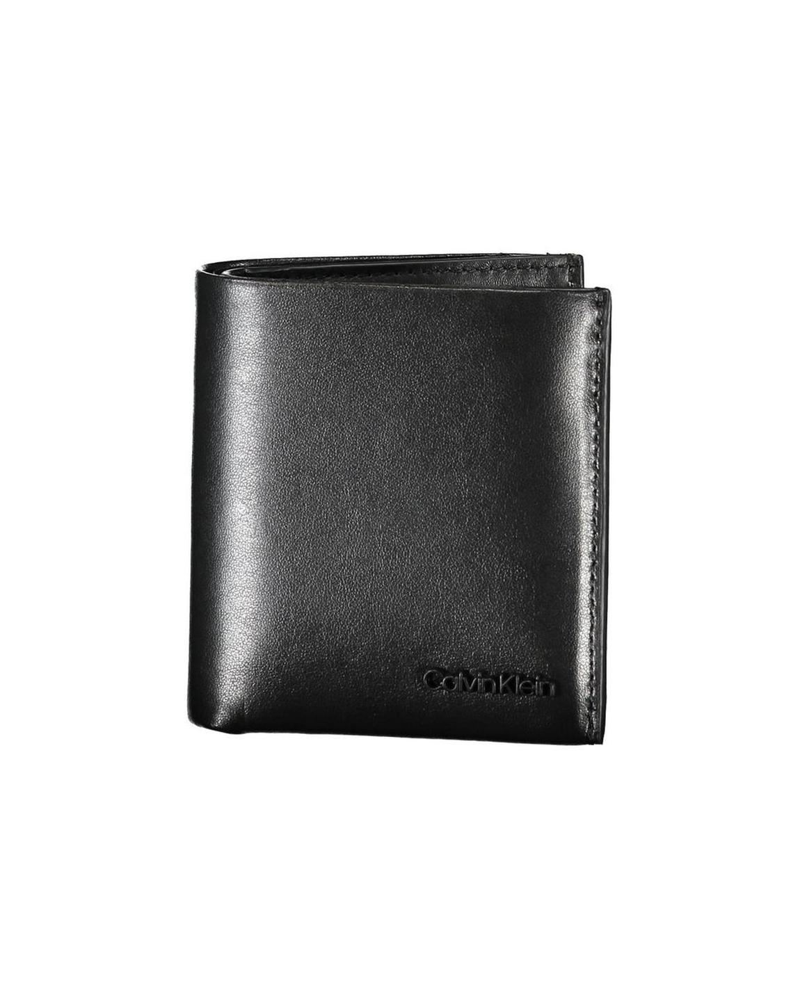 Leather Bifold Wallet - Black main product photo
