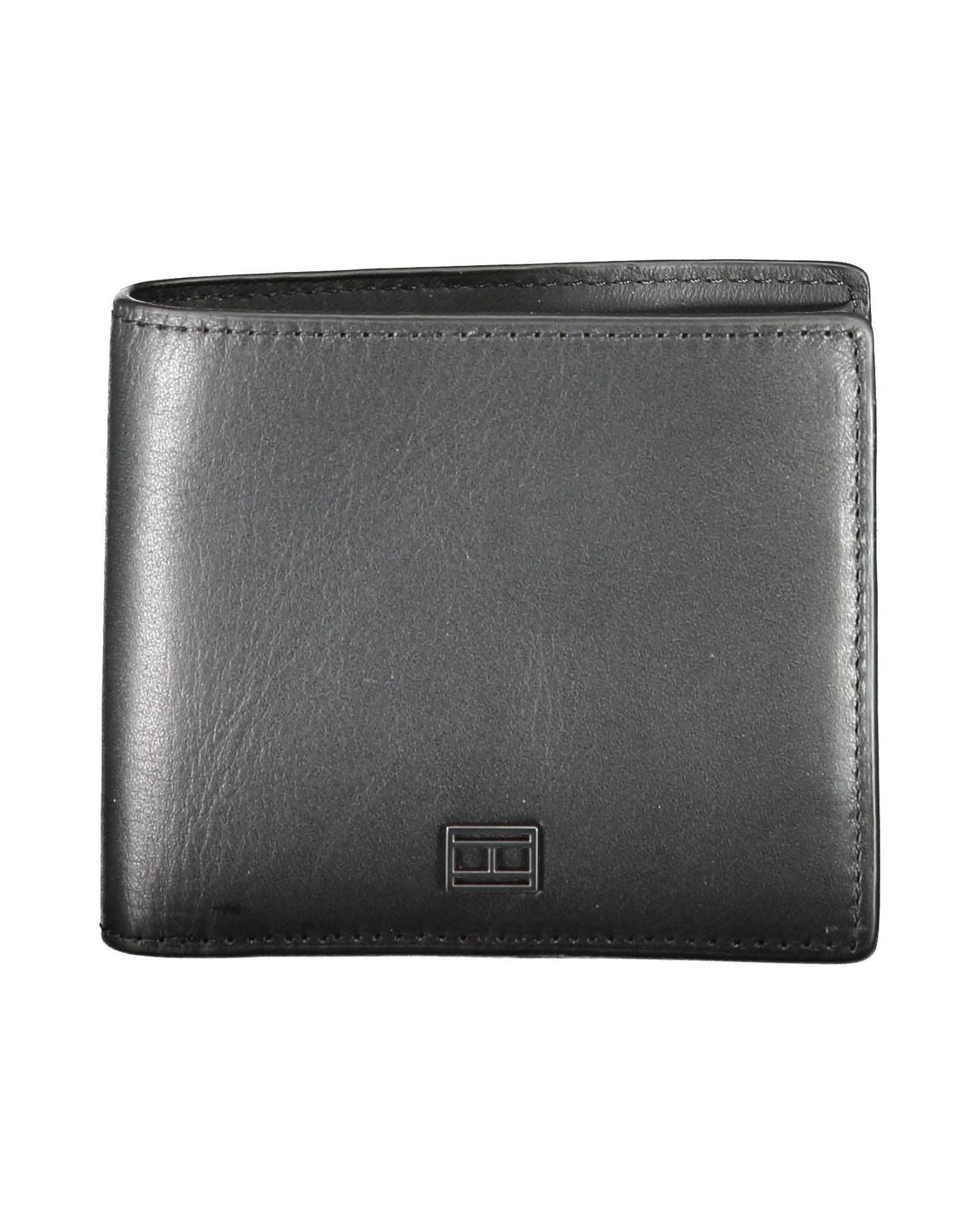 Leather Bifold Wallet - Black main product photo