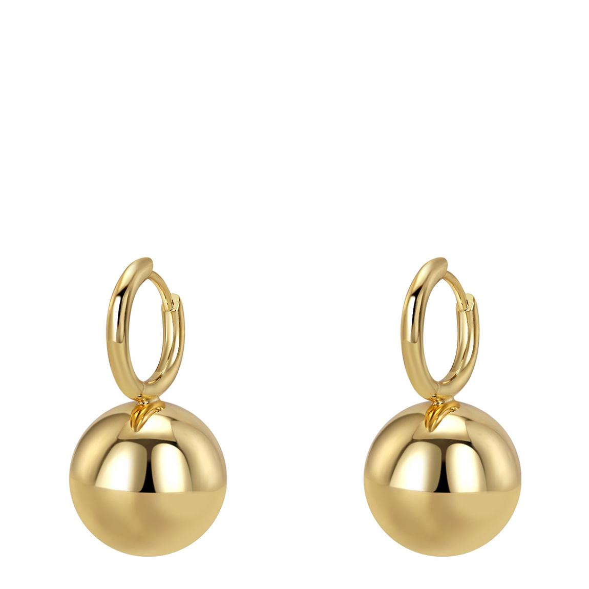 18K Gold Plated Bonite (Lilac) Earrings main product photo