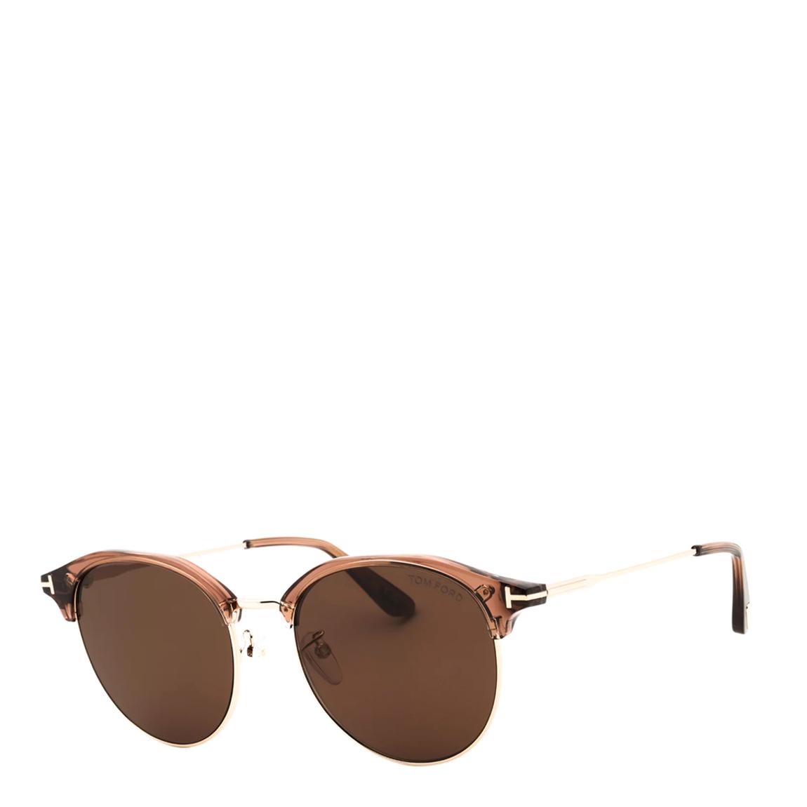 Unisex Brown Tom Ford Sunglasses 55mm main product photo