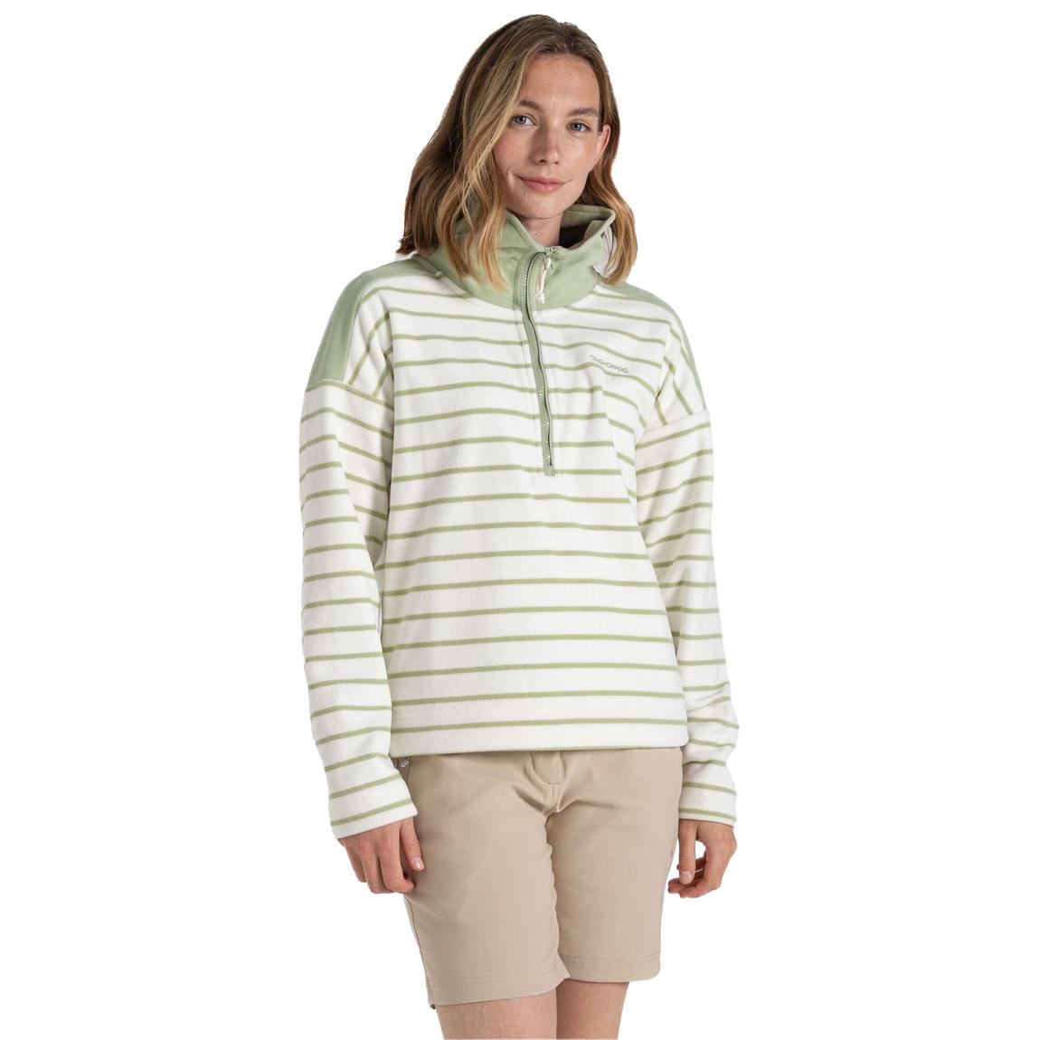 Fleece Top Lily Polyester Bud Green main product photo