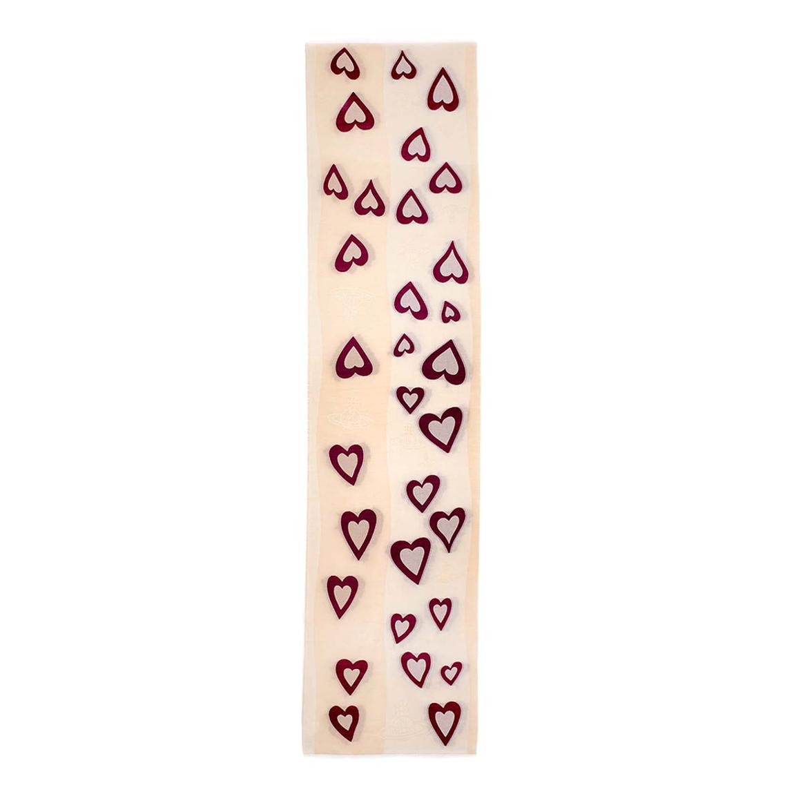 Beige Hearts Doll Scarf main product photo