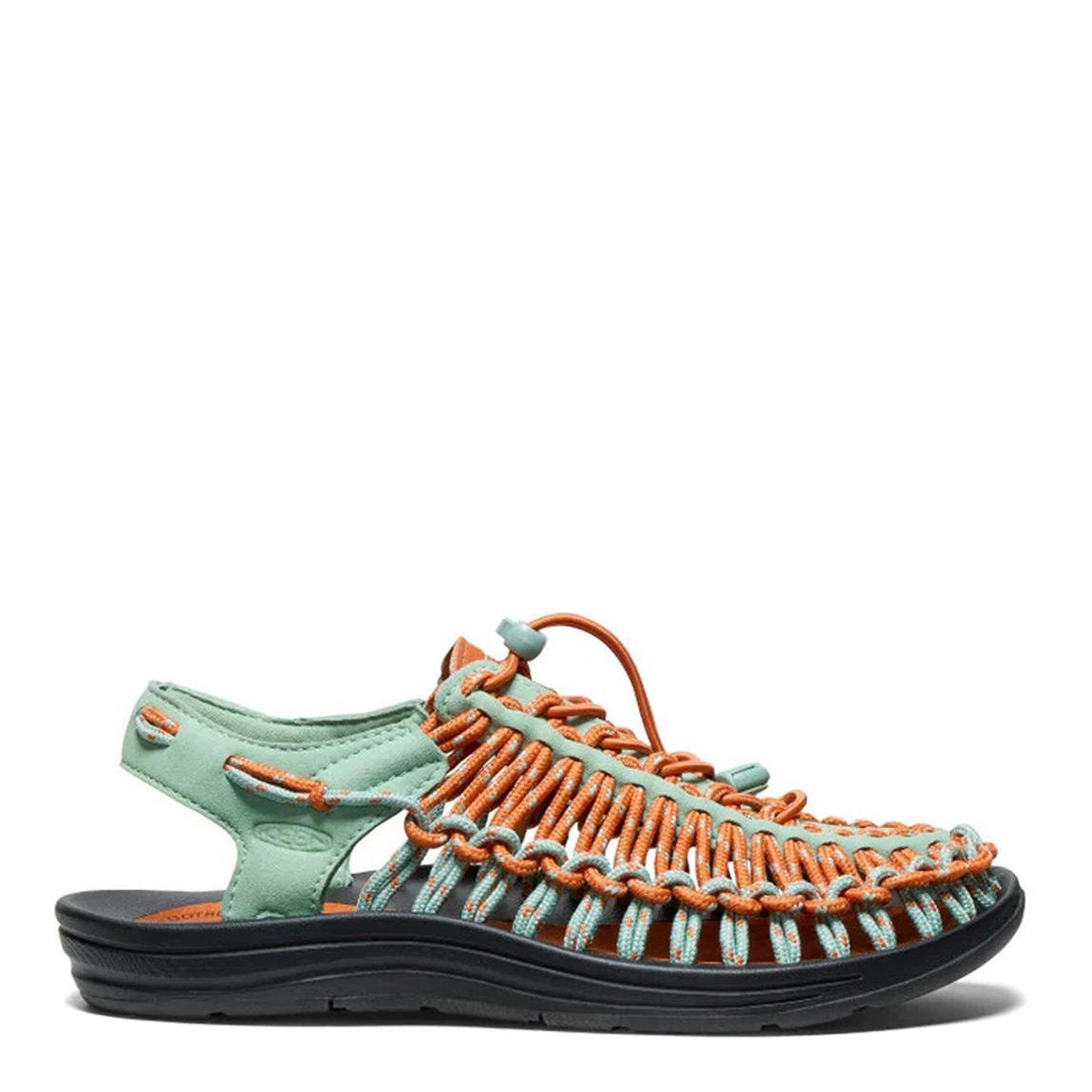 Women's Granite Green/Gold Flame Uneek Sneakers main product photo
