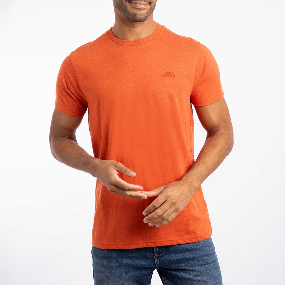 Brown Hooked Branded T-Shirt main product photo