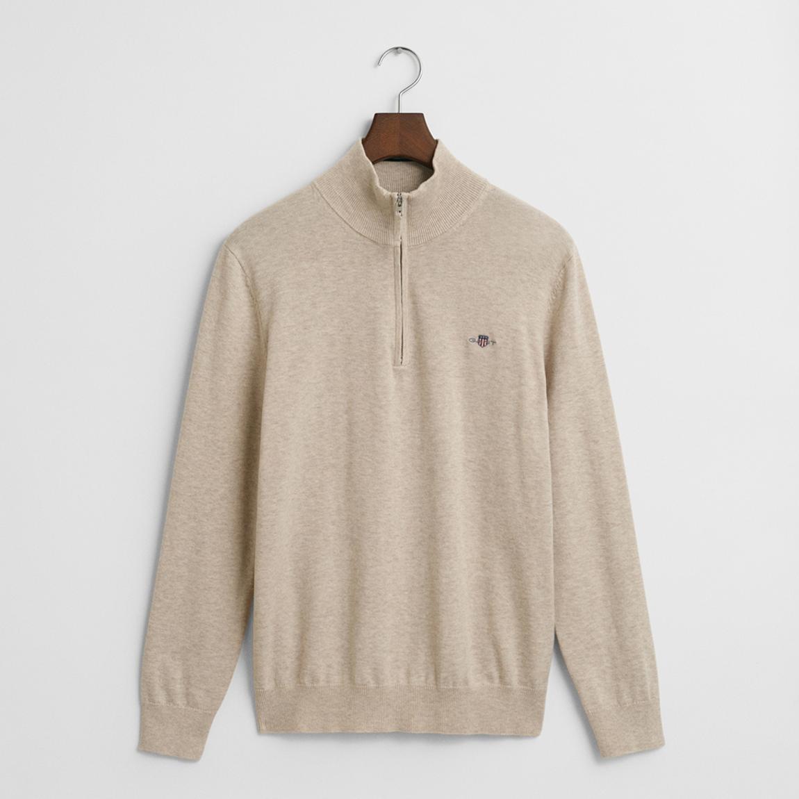 Cream Half Zip Sweater main product photo
