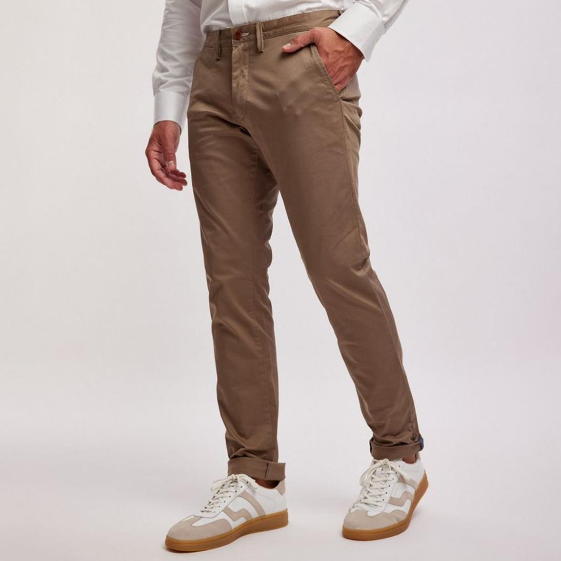 Brown Twill Regular Chino main product photo