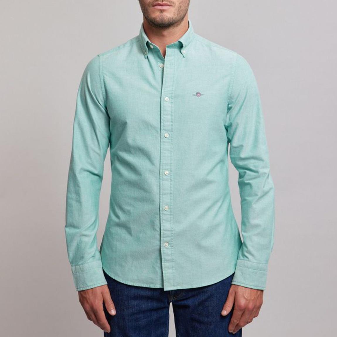 Mint Green Oxford Shirt main product photo