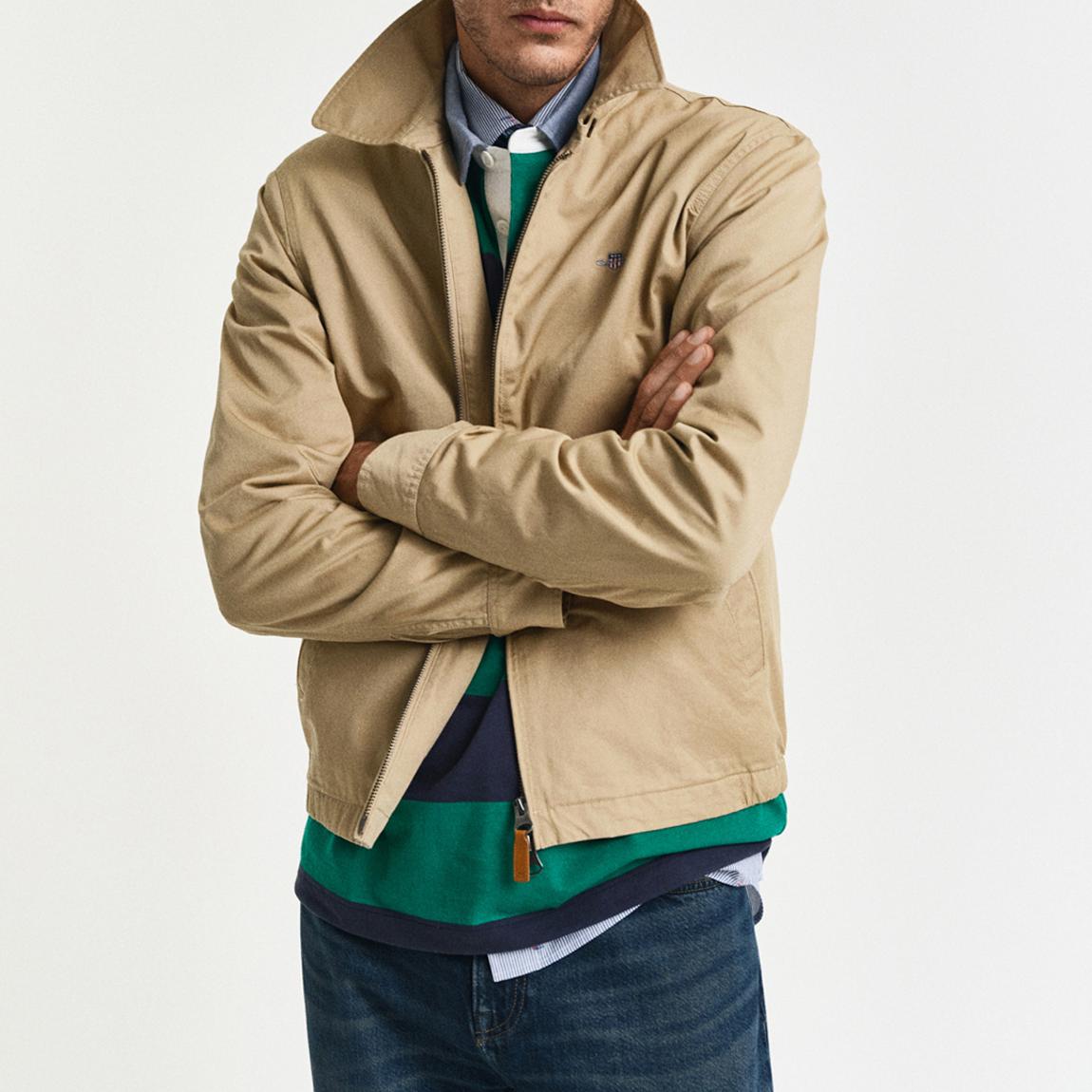 Beige WindCheater Jacket main product photo