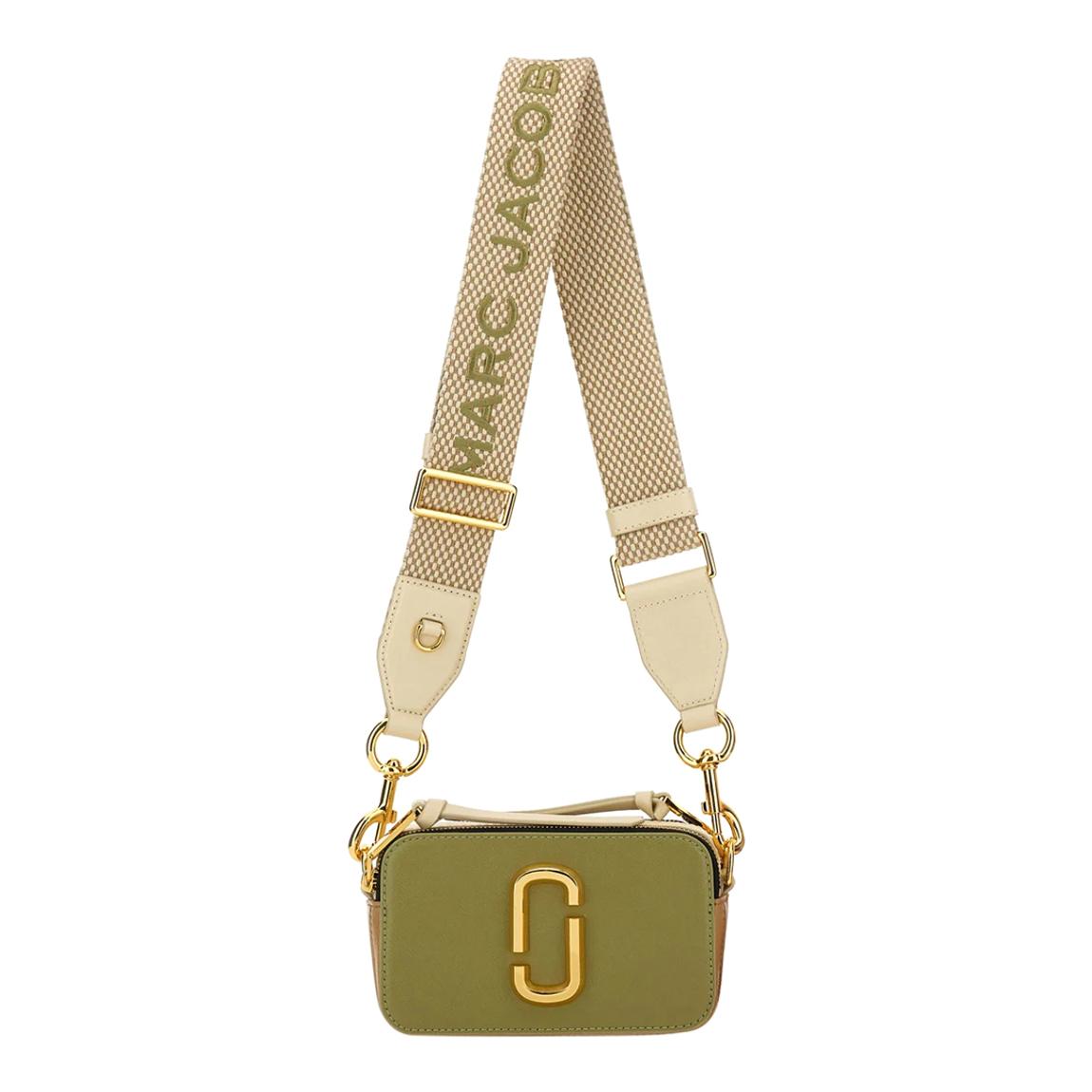 Marc Jacobs Khaki Green Marc Jacobs The Snapshot Shoulder Bag