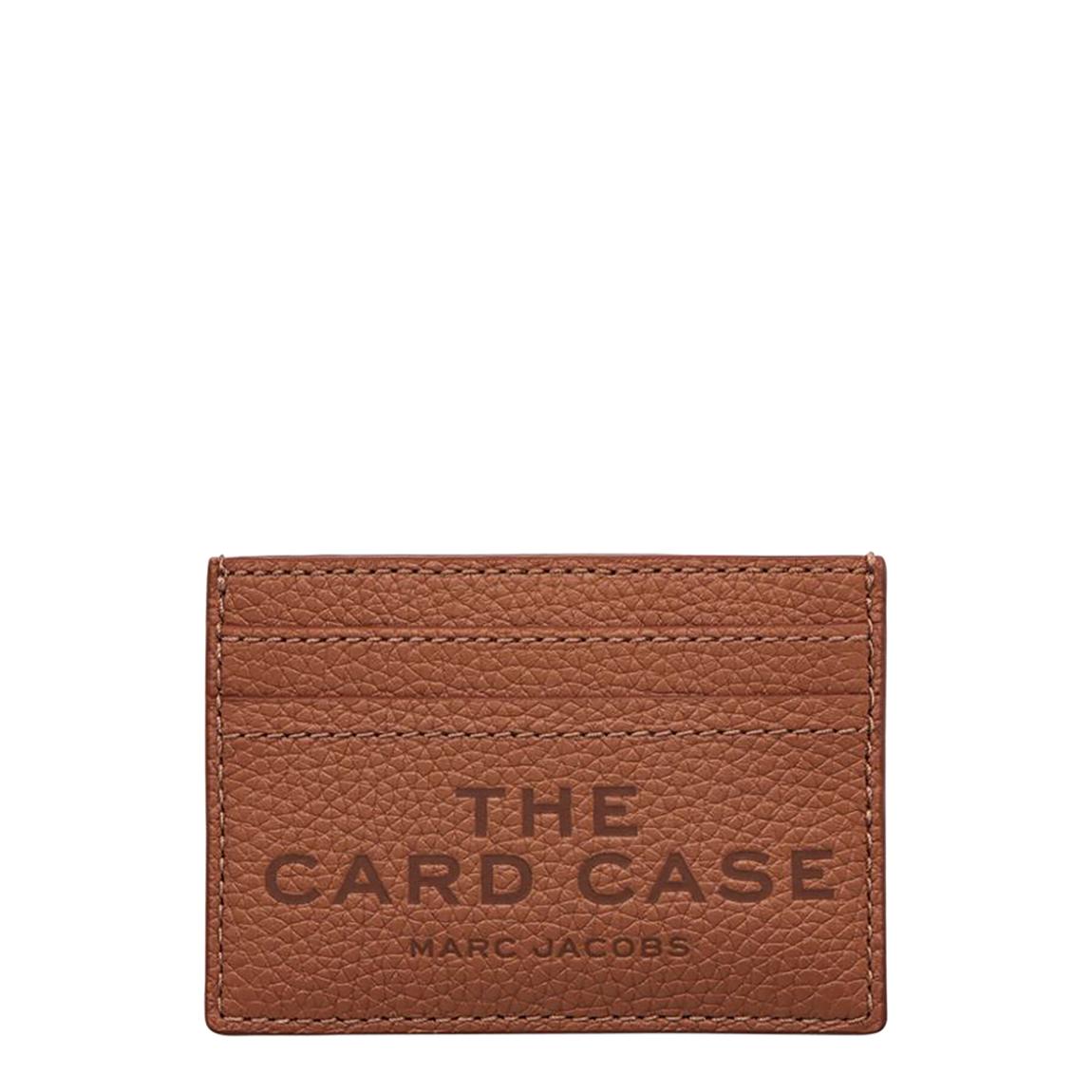 Brown Marc Jacobs Logo Card Holder main product photo