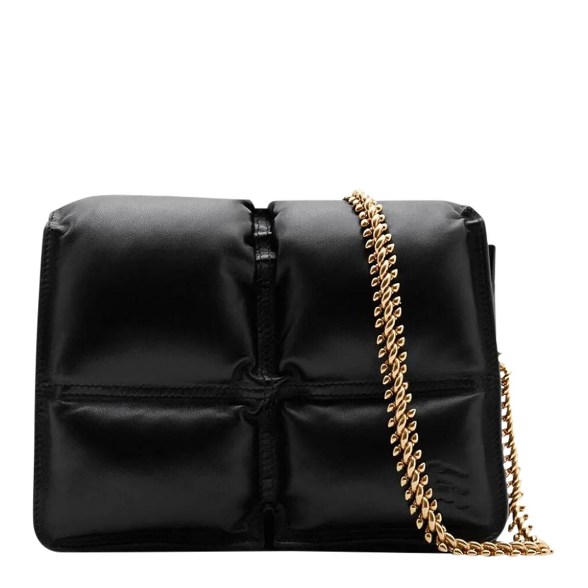 Black Quilted Snip Chain Burberry Bag main product photo